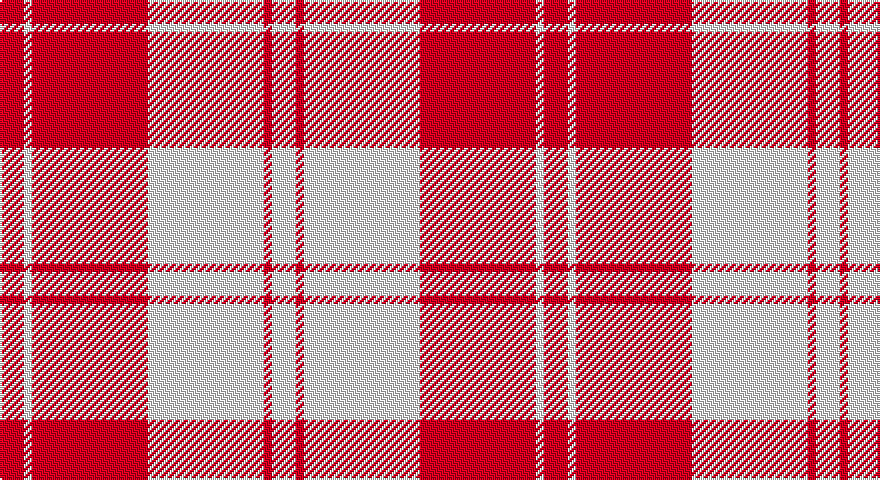 R/12 W4 R58 W58 R4 W/12 tartan