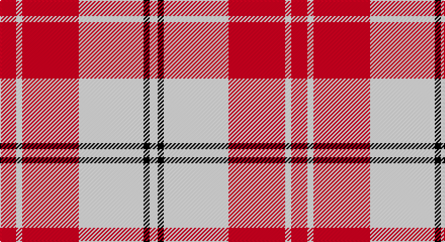 R/16 W6 R56 W64 K6 W/8 tartan