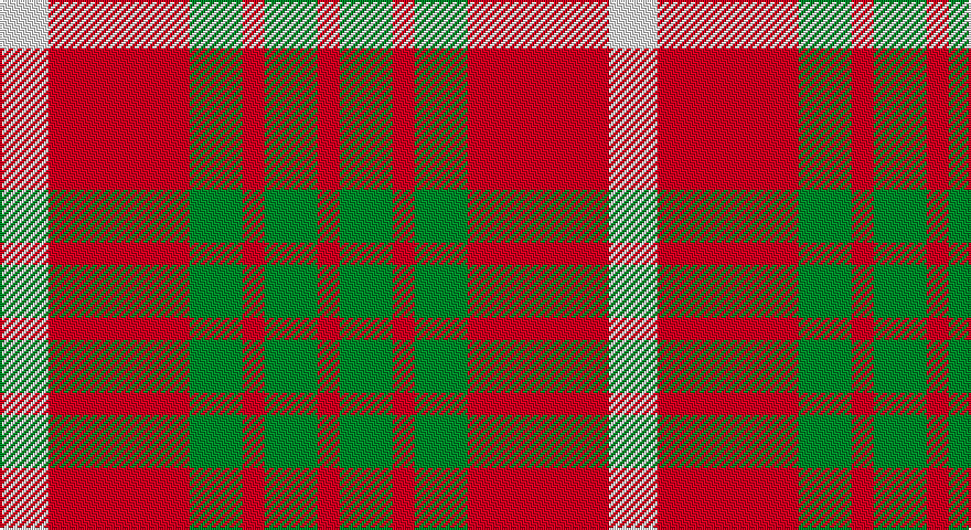 W/22 R64 G24 R10 G24 R/10 tartan