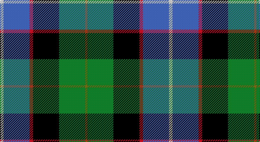 W/6 B44 R6 K44 G44 Y/4 tartan