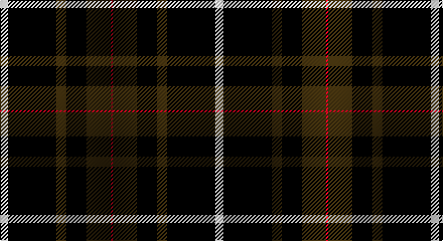 W/8 K48 DY10 K20 DY24 R/2 tartan