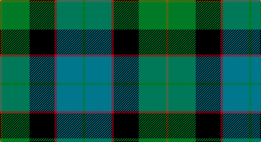 Y/4 G46 K42 R4 T44 G/4 tartan