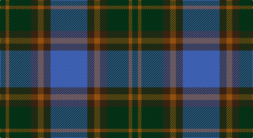DG/10 O6 DG38 DO12 O10 DO12 B/64 tartan