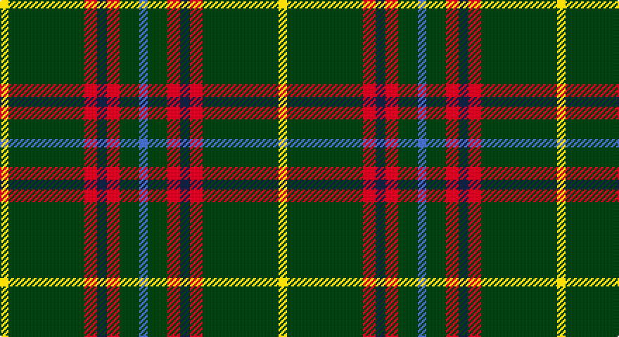 LY/6 DG54 R9 DB7 R9 DG14 B/6 tartan
