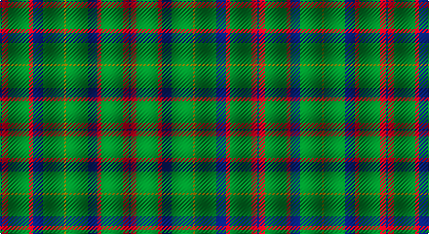 DB/2 R6 G22 R4 DB10 G22 Y/2 tartan