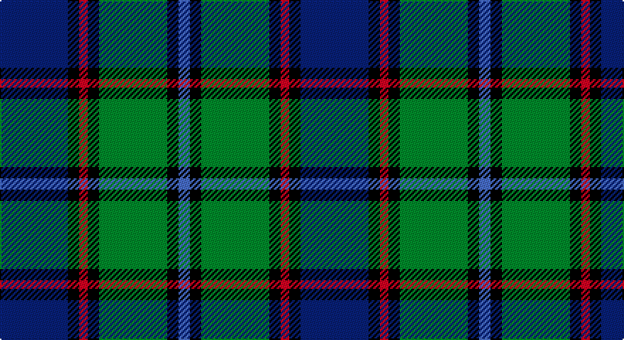 DB/48 K8 R6 K8 G48 K8 B/8 tartan