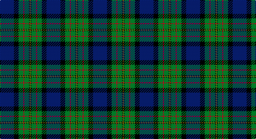 DB/24 K8 G8 R2 G8 K1 Y/2 tartan