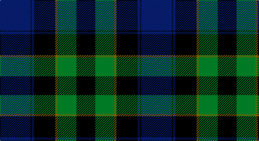 DB/52 K2 DB4 K36 Y4 G32 K/32 tartan