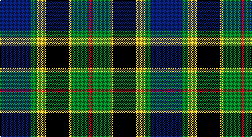 DB/54 G10 LY16 K40 LY6 G30 R/6 tartan