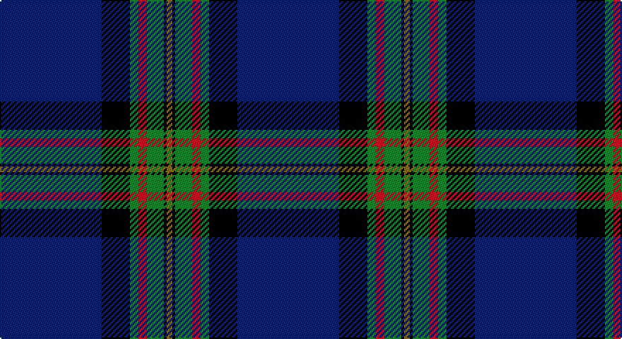 DB/72 K20 G6 R6 G12 K2 Y/4 tartan