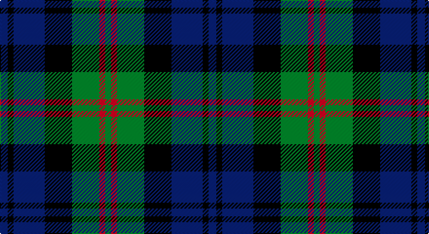 DB/8 K6 DB32 K28 G28 R6 G/6 tartan