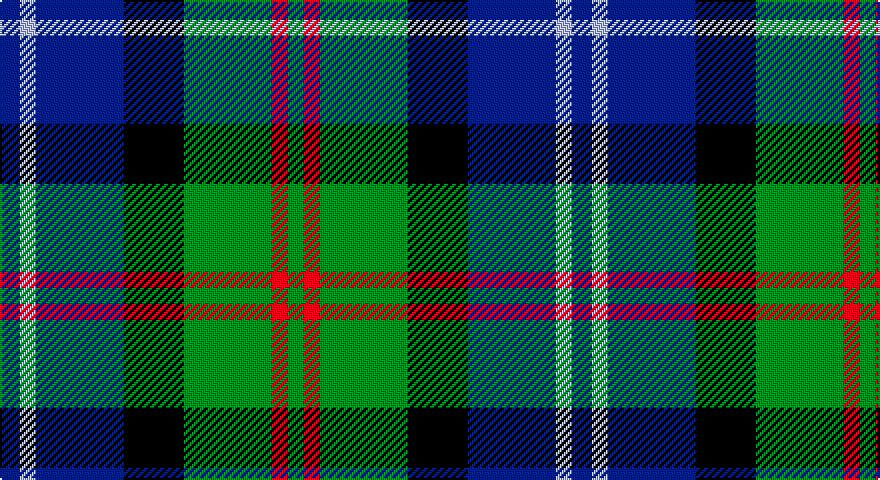DB/10 LB8 DB44 K30 G44 R8 G/8 tartan