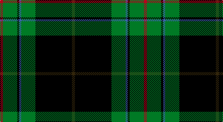 R/6 G28 K4 B4 G28 K72 DY/6 tartan