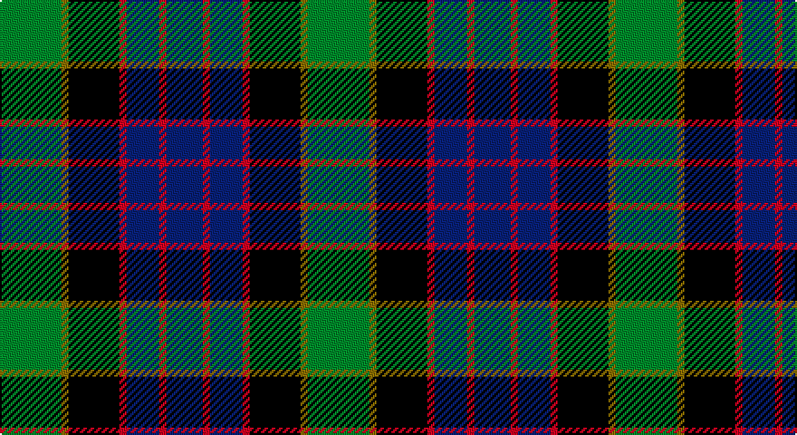 G/34 Y4 K28 R4 DB18 R4 DB/20 tartan
