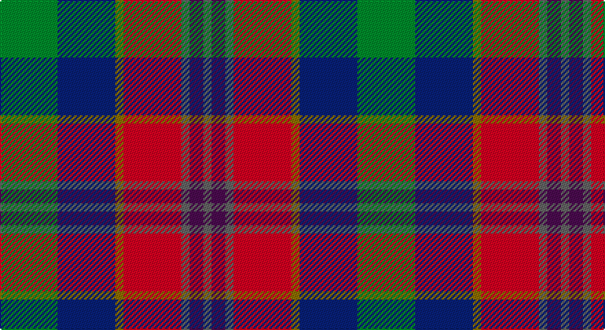 G/42 DB42 Y6 R42 N6 DP10 N/6 tartan