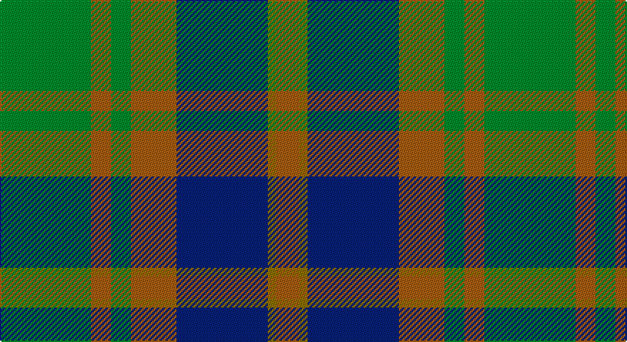 G/64 O14 G14 O32 DB64 Y6 O/16 tartan