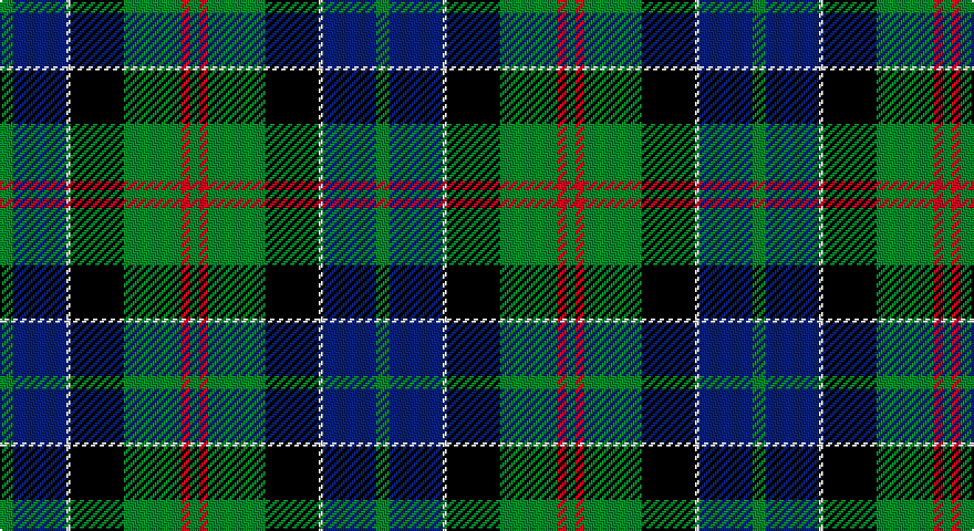 G/6 DB24 W2 K24 G26 R4 G/4 tartan