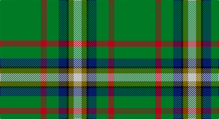 G/82 R12 G24 DB16 K4 Y10 W/16 tartan