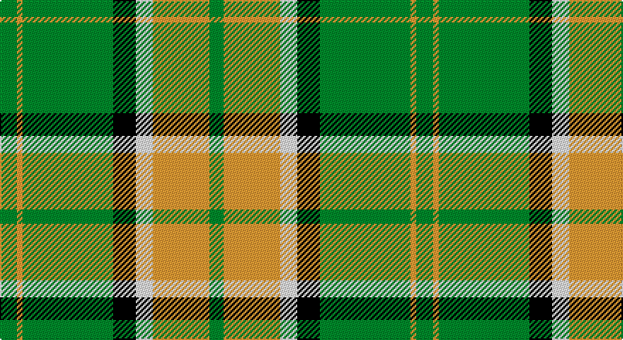 G/12 LO4 G64 K16 W12 LO40 G/10 tartan