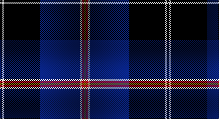 K/4 W4 K72 DB80 W4 R4 Y/4 tartan