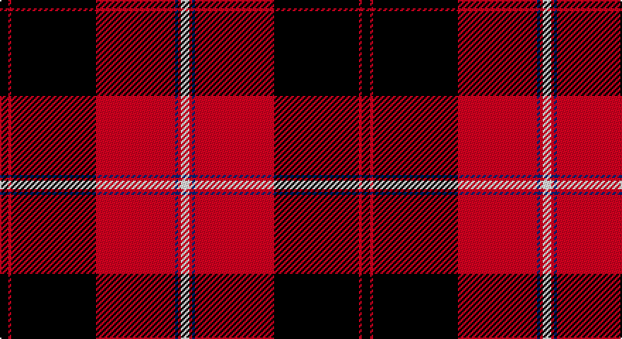 K/6 R2 K60 R56 DB2 R2 W/6 tartan