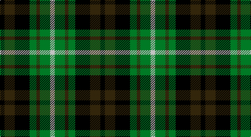 K/8 DY18 K26 G12 DY6 G18 W/8 tartan