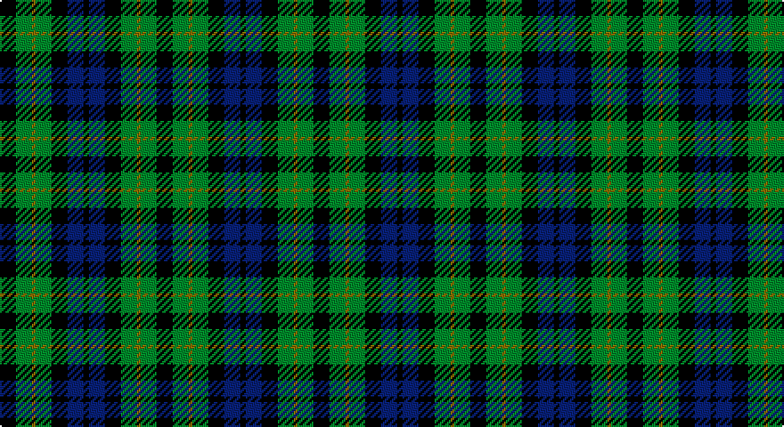 K/9 G9 Y2 G9 K9 DB9 K/3 tartan