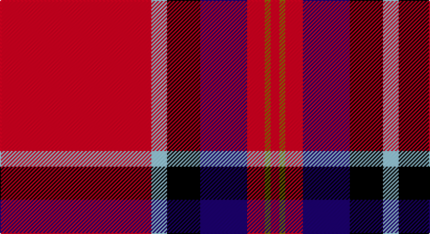 R/155 LB16 K34 DB48 R18 Y6 R9 Y6 R18 DB48 K34 LB/16 tartan