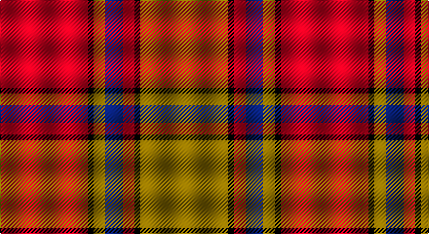 R/90 K6 Y12 DB18 R12 K6 Y/90 tartan