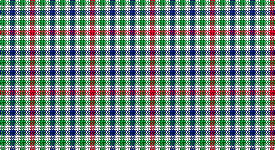 G/8 W8 DB8 W8 G8 W8 R/8 tartan