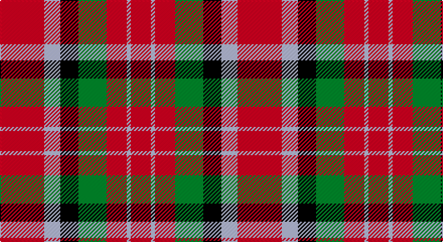 R/44 LB16 K18 G28 R20 LB4 R/20 tartan