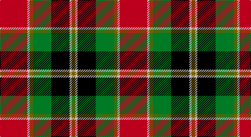 R/48 W4 Y6 G32 K32 W4 Y/6 tartan