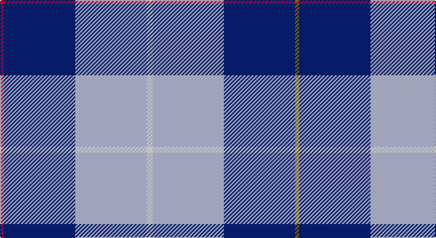 R/4 DB72 LB72 W6 LB72 DB72 Y/4 tartan