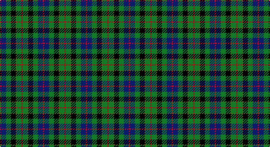 R/2 DB8 G8 K8 Y1 G8 R/2 tartan