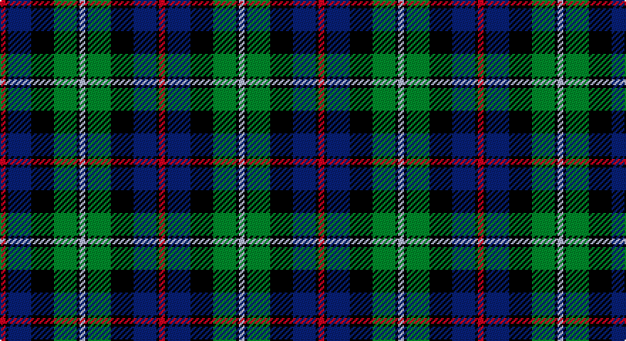 R/4 K2 DB16 K16 G16 K2 LB/4 tartan