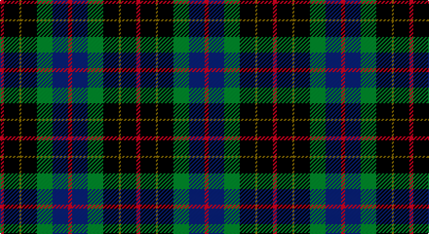R/4 K16 Y2 K16 G16 DB16 R/4 tartan