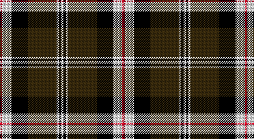 R/4 W16 K28 DY50 W4 K4 W/4 tartan