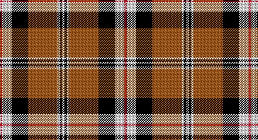 R/4 W16 K28 O50 W4 K4 W/4 tartan