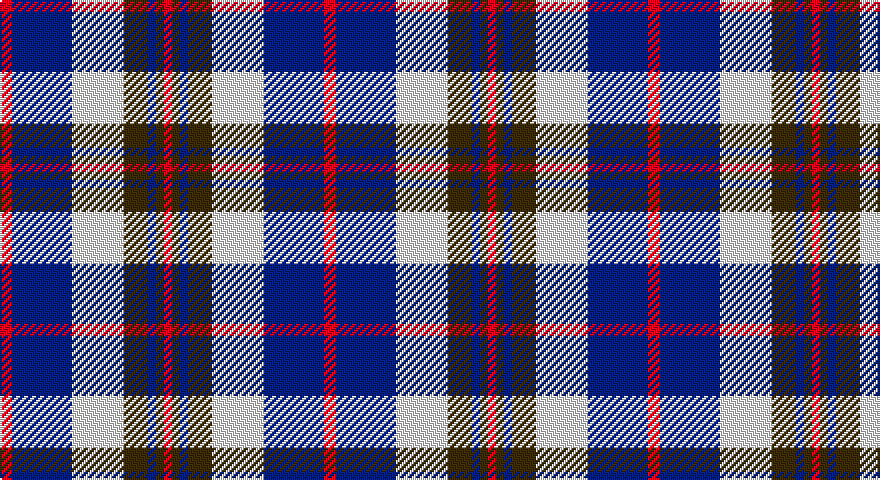 R/6 DB30 W26 DY12 DB4 DY4 R/4 tartan