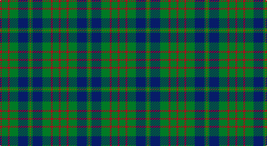R/3 G10 R3 G14 DB16 G3 Y/2 tartan