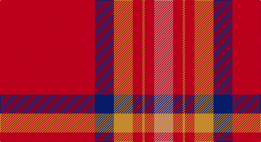 R/160 DB32 LO32 R16 LO4 R16 LR/32 tartan