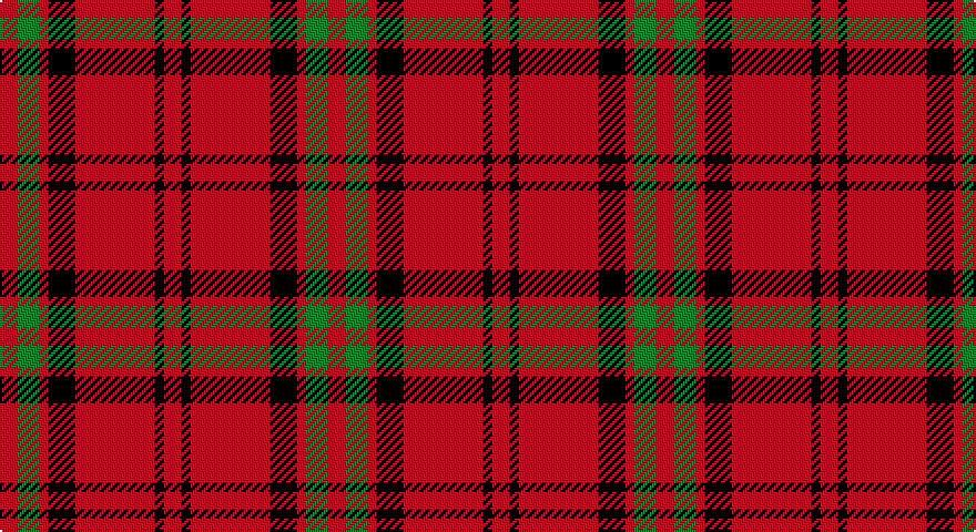 R/8 G10 R4 K12 R36 K4 R/8 tartan