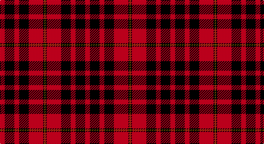 R/8 K16 R8 K16 R24 K2 Y/2 tartan