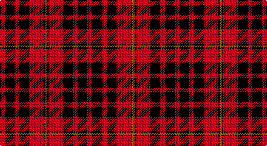 R/8 K16 R8 K16 R24 K2 Y/4 tartan