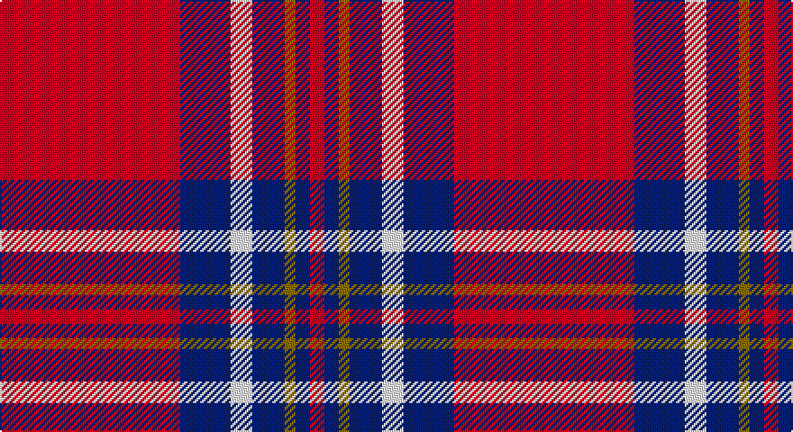 R/100 DB28 W12 DB18 Y6 DB8 R/8 tartan