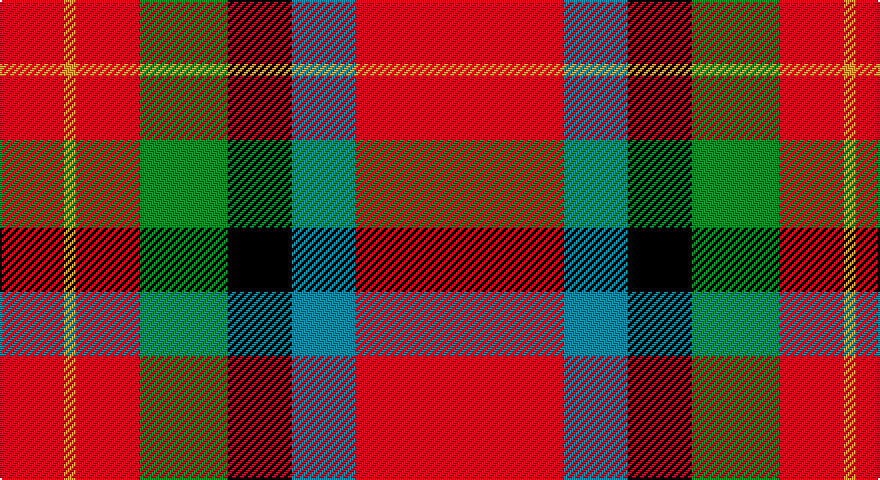 R/32 LO6 R32 G44 K32 T32 R104 T32 K32 G44 R32 LO/6 tartan