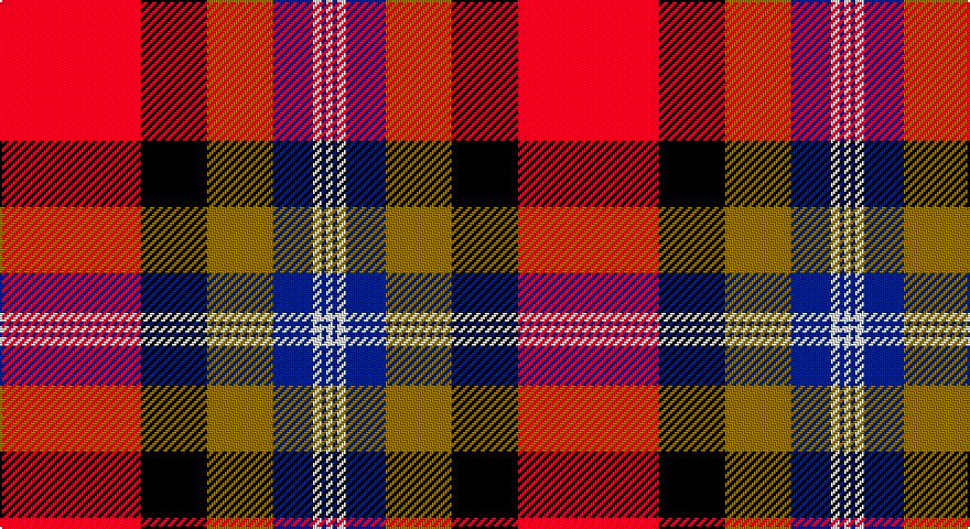 R/64 K30 Y30 DB18 W4 DB2 W/3 tartan
