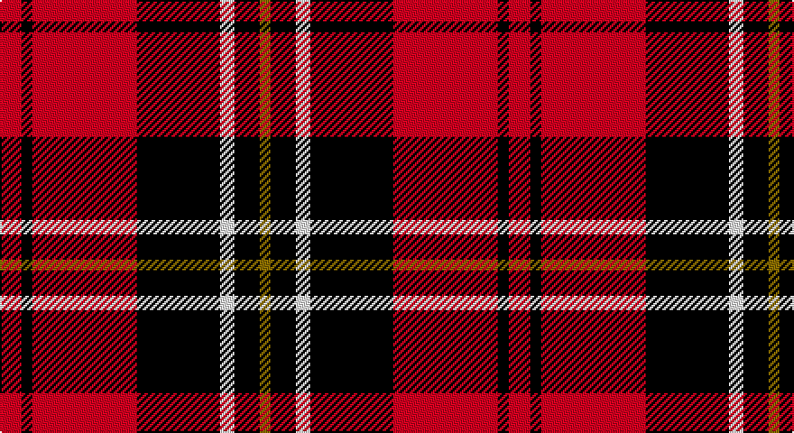 R/12 K6 R58 K46 W8 K14 Y/6 tartan