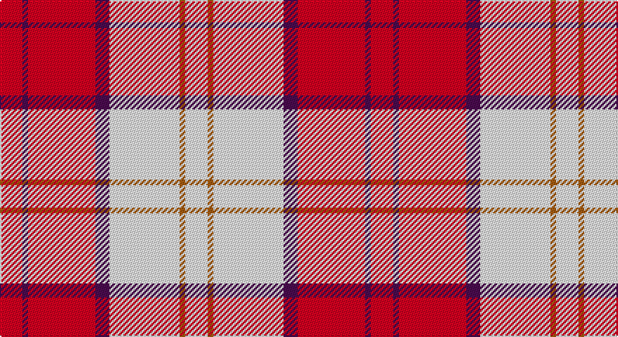 R/16 DP4 R48 DP10 W50 O4 W/16 tartan