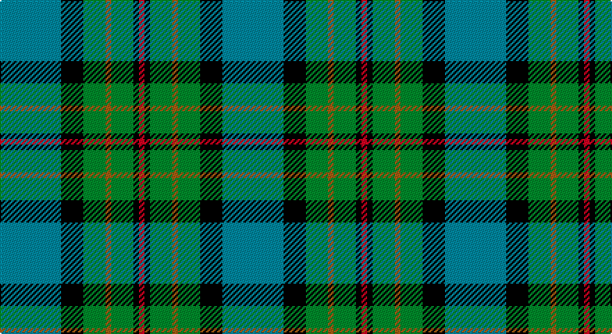 T/44 K16 G16 O4 G16 K4 R/4 tartan